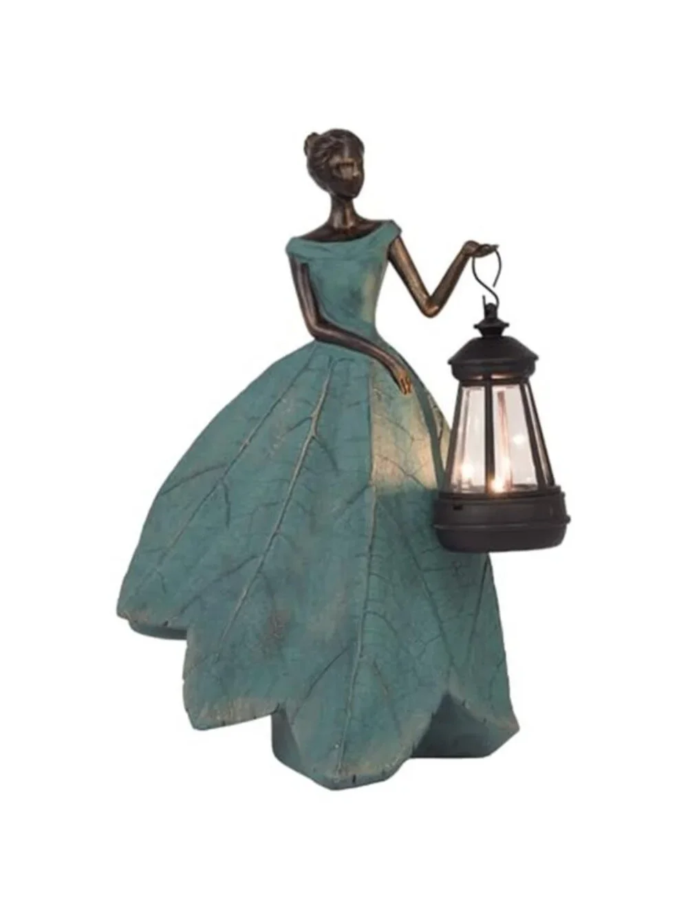 Fairy Statues Solar Outdoor Lights - Resin Garden Figurines